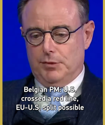 Belgian PM Warns of EU-U.S. Split at Davos 2026 🌍⚡ video poster