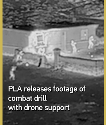 PLA Showcases High-Speed Combat Drill with Drone Tech 🚁💥 video poster