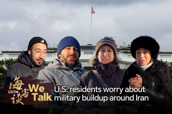 U.S.-Iran Tensions Rise: Citizens React to Military Buildup 🌍⚡ video poster