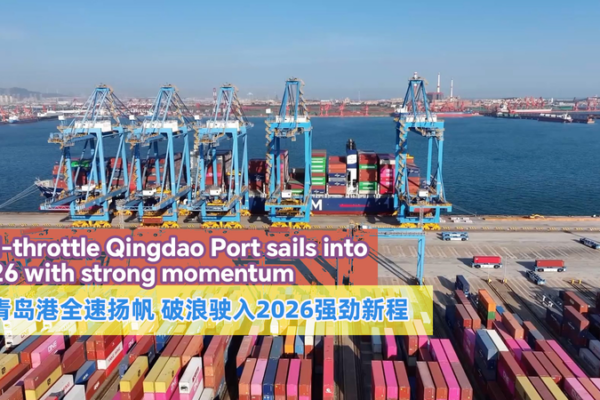 Qingdao Port Powers Global Trade with AI & Automation in 2026 🌊🚢 video poster