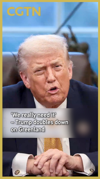MSGB9Y776OFICI7KM0IP - 🌍NewspaperAmigo – Your Global News Buddy 🗞️ Trump Reiterates US Interest in Greenland: 'We Really Need It' 🌍 video poster