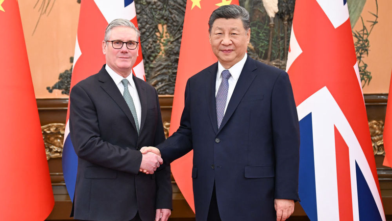 Xi Jinping, UK PM Starmer Boost Ties in Beijing Meeting 🌏🤝 video poster