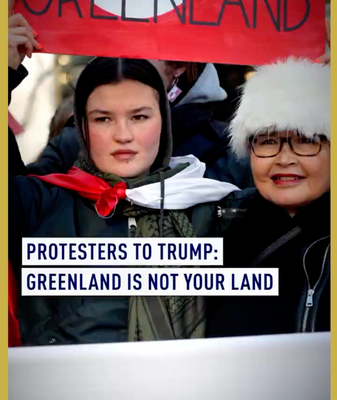 London Protesters Challenge Trump's Greenland Remarks in 2026 🌍❄️ video poster