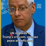 UN Defends Peace Efforts Amid Trump's Criticism 🌍✌️ video poster