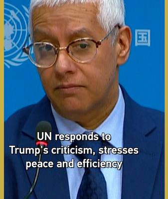 UN Defends Peace Efforts Amid Trump's Criticism 🌍✌️ video poster