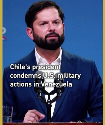 Chile's Boric Slams US Military Moves in Venezuela 🌎⚡ video poster