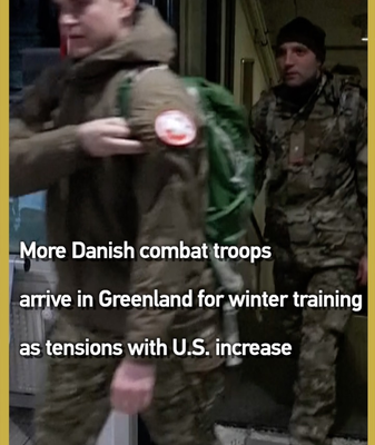 🇩🇰 Danish Troops Deploy to Greenland Amid Rising US Tensions 🌊❄️ video poster