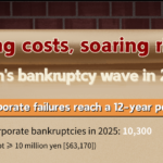Japan’s 2025 Bankruptcy Wave: Small Firms Hit Hardest 📉