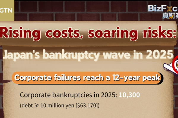 Japan’s 2025 Bankruptcy Wave: Small Firms Hit Hardest 📉