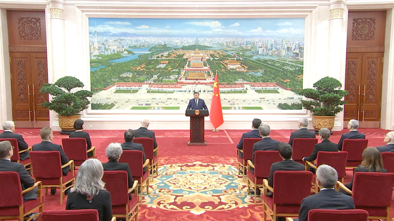 Xi Urges New Ambassadors to Explore China: 'Travel More, See More' 🌏✈️ video poster