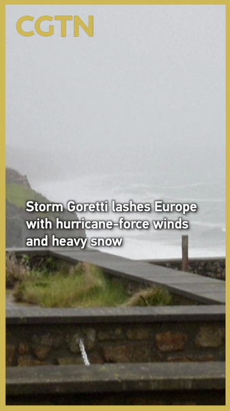 Storm Goretti Wreaks Havoc Across Europe 🌪️❄️ video poster