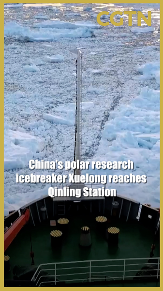 China's Xuelong Icebreaker Conquers Antarctic Challenge 🚢❄️ video poster