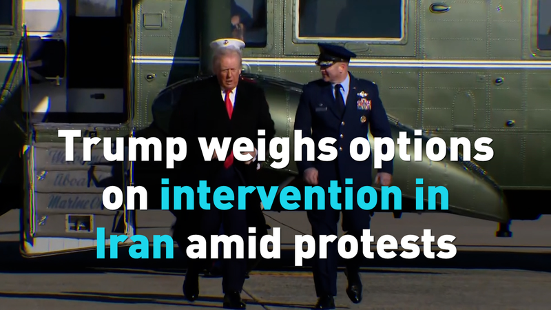 Trump Considers Iran Intervention as Tensions Escalate 🌍⚡ video poster