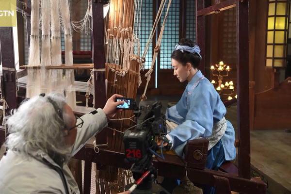 🎬✨ Weaving History: Short Drama Revives Song Dynasty Brocade Magic video poster