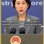 China Urges Global Powers to Uphold International Law 🌐⚖️ video poster