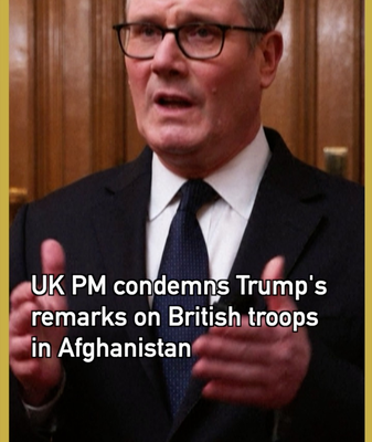 UK_PM_Slams_Trump_Over_Afghanistan_Troop_Comments video poster
