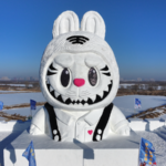 VL91MEJAFG0LK42G9MZ3 - 🌍NewspaperAmigo – Your Global News Buddy 🗞️ Labubu Snow Sculpture Debuts in Harbin’s Winter Wonderland! ⛄️🎨