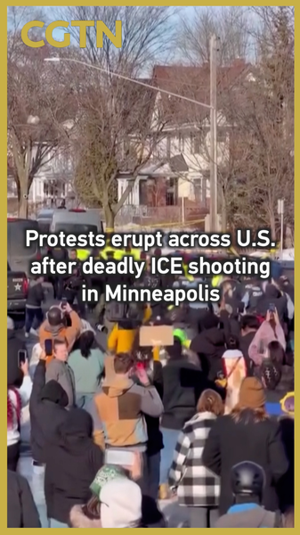 Protests Sweep U.S. Cities After ICE Shooting in Minneapolis 🚨✊ video poster