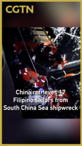 China Rescues 17 Filipino Sailors in South China Sea 🌊🚨 video poster