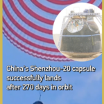 China's Shenzhou-20 Capsule Lands Safely After 9-Month Space Mission 🚀 video poster