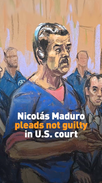 Y7WULQC16I3HT3MER2N9 - 🌍NewspaperAmigo – Your Global News Buddy 🗞️ Venezuela's Maduro Denies Charges in US Court Drama 🇻🇨⚖️ video poster
