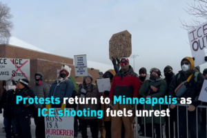 Minneapolis Protests Reignite Over ICE Shooting 🚨 #JusticeNow video poster