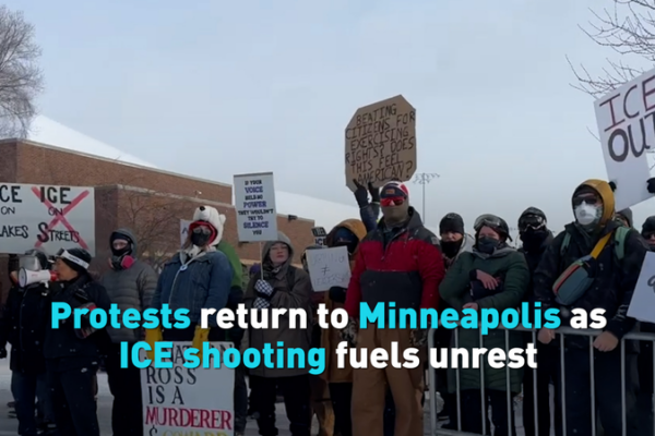 Minneapolis Protests Reignite Over ICE Shooting 🚨 #JusticeNow video poster