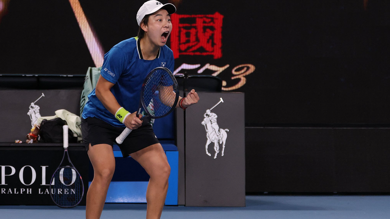 🇨🇳 Bai's Epic Aussie Open Upset Stuns Tennis World 🎾