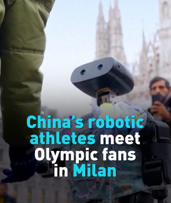 🤖 Chinese Robot Athletes Wow Fans at Milan 2026 Winter Games video poster