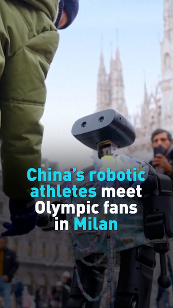 🤖 Chinese Robot Athletes Wow Fans at Milan 2026 Winter Games video poster