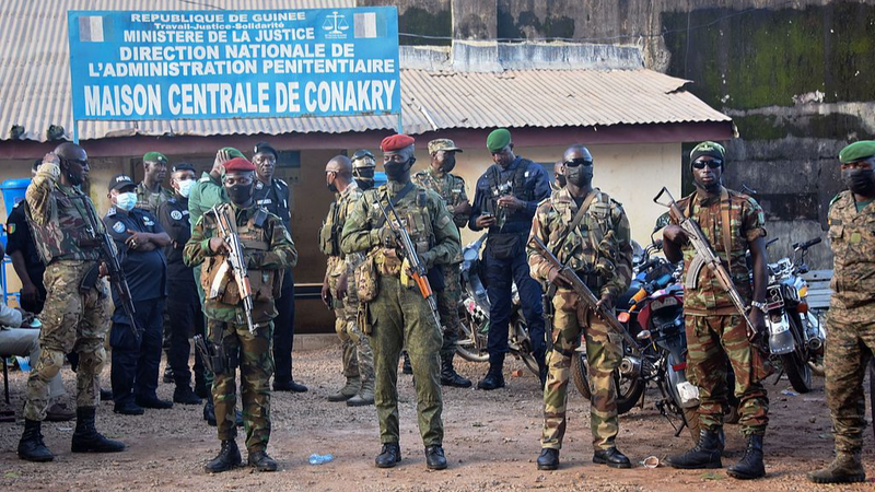 0YTB6GOEWZVIKRG4J0OT - 🌍NewspaperAmigo – Your Global News Buddy 🗞️ Gunfire Erupts Near Guinea's Capital Prison; Security Crisis Unfolds 🚨