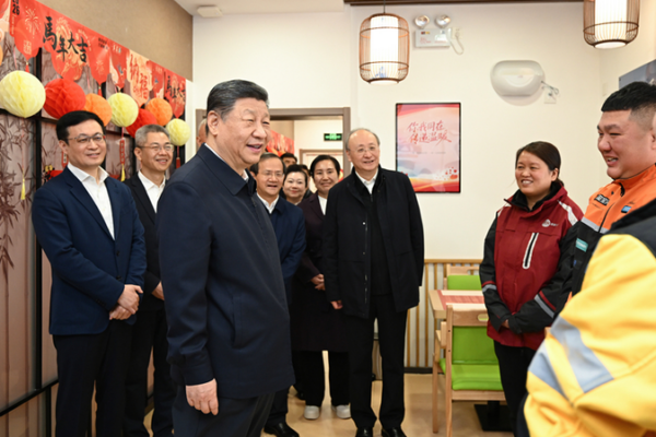 Xi Jinping Praises Delivery Workers During Beijing Visit 🚚✨ video poster