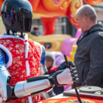 32XQ4SRVIF2D5AU35VGE - 🌍NewspaperAmigo – Your Global News Buddy 🗞️ 🤖 Futuristic Robots Light Up Chinese New Year in Zhouzhuang!