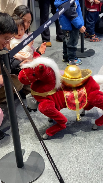 Robotic Horse Sparks Lunar New Year Joy in Beijing Mall 🐎✨ video poster