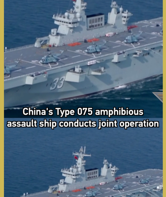 China's Type 075 Warship Leads Major Joint Military Drill 🌊⚓ video poster