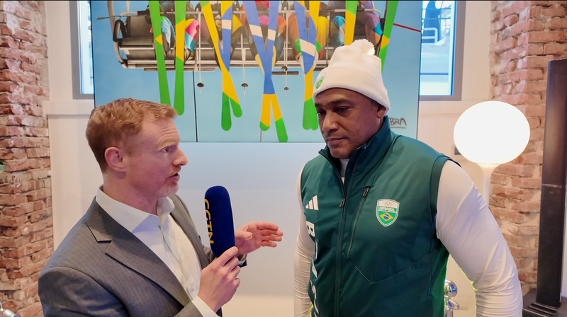 From Track to Ice: Brazil’s Dual Olympian Shares His Journey 🏃❄️