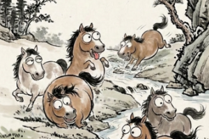 Xu Beihong's Horses Gallop Into Meme Culture 🐎💻 video poster