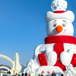 Harbin's Giant Snow Sculpture Lights Up Winter Festival 🎇❄️ video poster