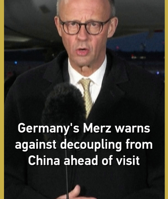 Merz to China: Decoupling Would Be 'Self-Harm' for Germany 🚨🇩🇪🇨🇳 video poster