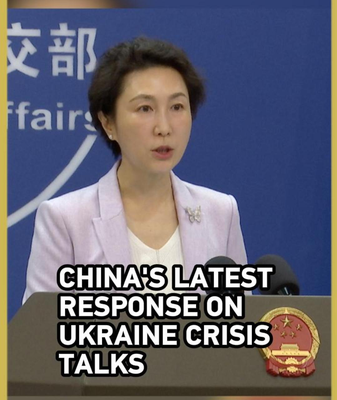China Pushes Peace Talks in Ukraine Crisis 🌍✌️ video poster