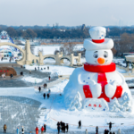 Harbin's Giant Snowman Lights Up 2026 Spring Festival 🎉❄️ video poster