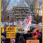 CZPD6Z96DJDE88RHGG5F - 🌍NewspaperAmigo – Your Global News Buddy 🗞️ U.S. Cities See Protests Over Immigration Enforcement Tactics 🚨 video poster