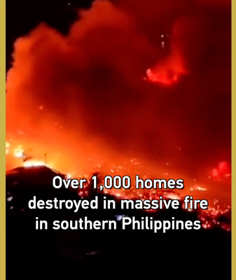 🔥 Over 1,000 Homes Lost in Southern Philippines Fire video poster
