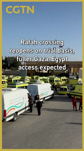 E7WFR3F4779378F95NIO - 🌍NewspaperAmigo – Your Global News Buddy 🗞️ Rafah Border Reopens: Gaza Aid Flows After Trial Run 🚚🩹 video poster