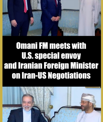 Omani FM Hosts U.S. and Iran Envoys Amid Tensions 🌍⚡ video poster