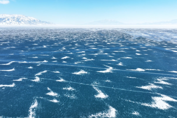 Sayram Lake's Winter Magic Lights Up 2026 Spring Festival 🌊❄️ video poster