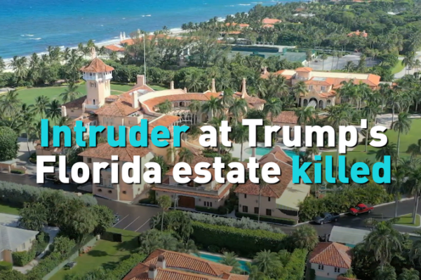 Intruder Killed in Security Breach at Trump’s Mar-a-Lago Estate video poster