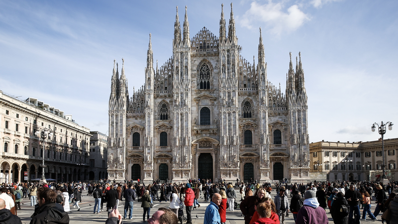 Olympic Athletes Embrace Milan’s Duomo Magic Ahead of 2026 Winter Games 🏔️❄️ video poster
