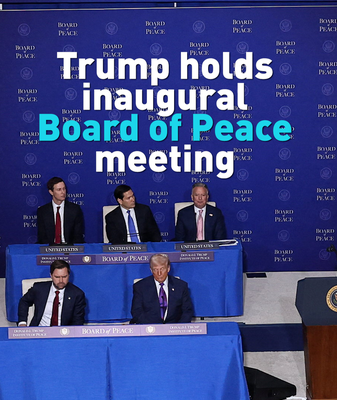 Trump Launches 'Board of Peace' to Rebuild Gaza 🌍✌️ video poster