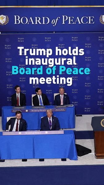 Trump Launches 'Board of Peace' to Rebuild Gaza 🌍✌️ video poster